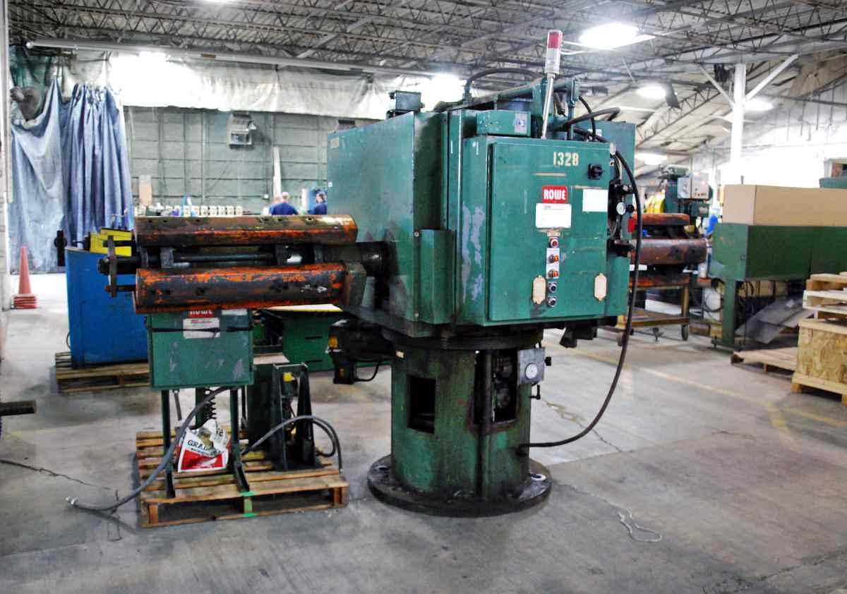 Used 30” x 10,000 Lb Rowe Double Uncoiler