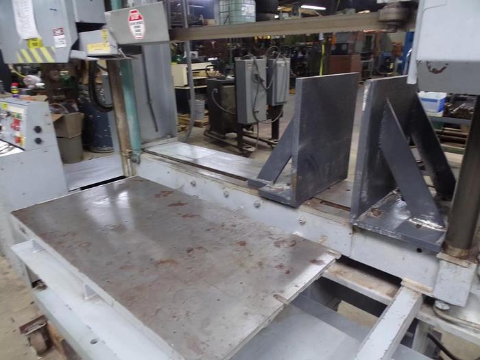 Used WF Wells B-25-2 Horizontal Bandsaw 25" x 40" capacity