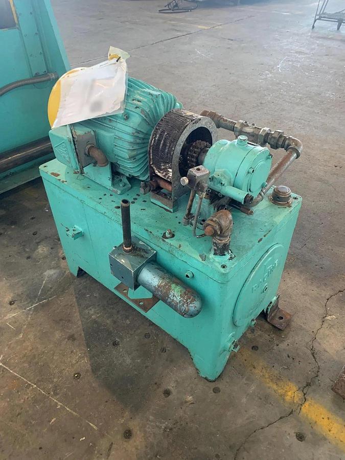 Used 84" x 80,000 Lbs. Yoder Recoiler