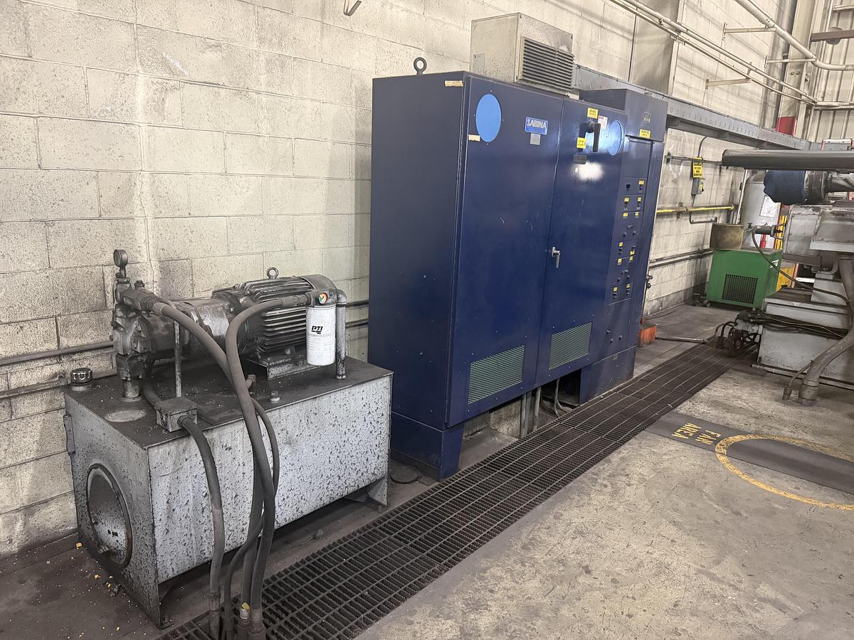 Used 60” x .135” x 48,000 Lb Braner Slitting Line