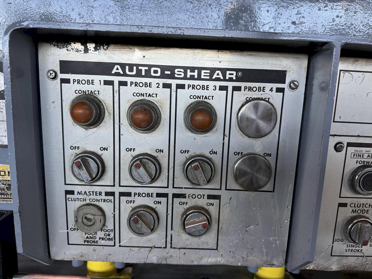 Used 12' X 1/4" CINCINNATI 1812 MECHANICAL SHEAR