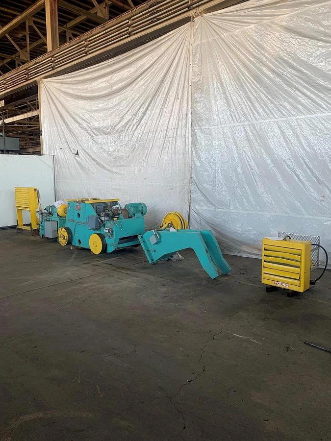 Used 84" x 80,000 Lbs. Yoder Recoiler