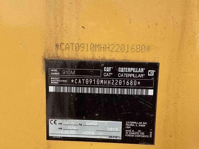 Used 2019 Caterpillar 910M