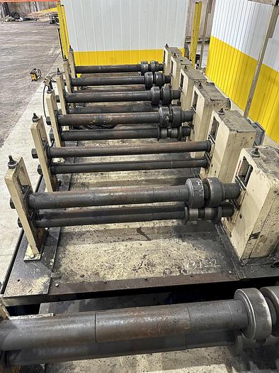 Used 18 STAND X 4" X 60"W BRADBURY MODEL #03-60-18 ROLLFORMER