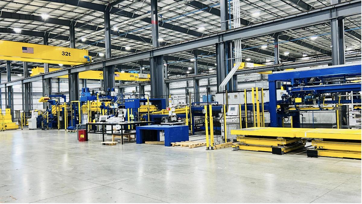 Used Faspar CTL1500 Cut-To-Length Line