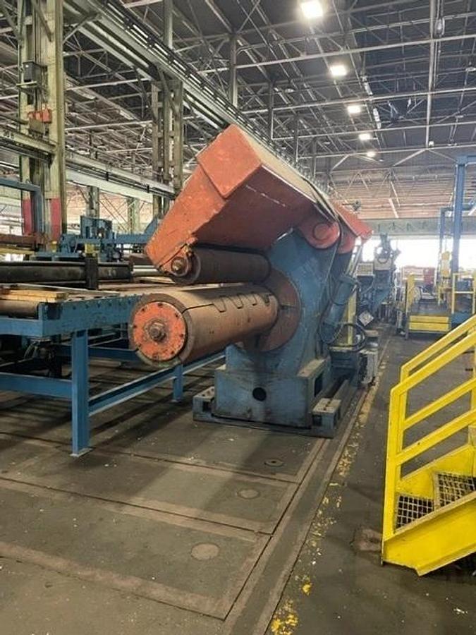 Used 72″ x .375″ x 50,000Lb Paxson Loop Slitting Line