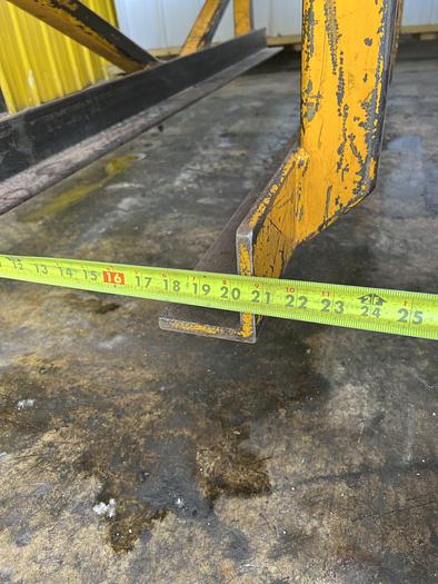 Used 10,000 LBS BISON MODEL #TSL10-2060SP ADJUSTABLE SHEET LIFTER