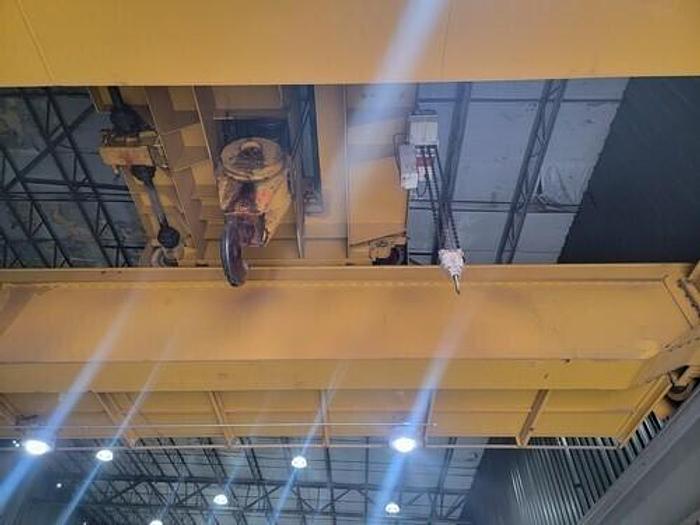 Used 75 Ton 60' Span Overhead Bridge Crane