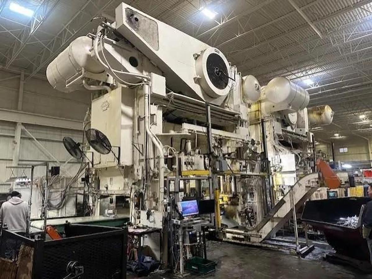 Used 1600 Ton Danly Tandem Press Line