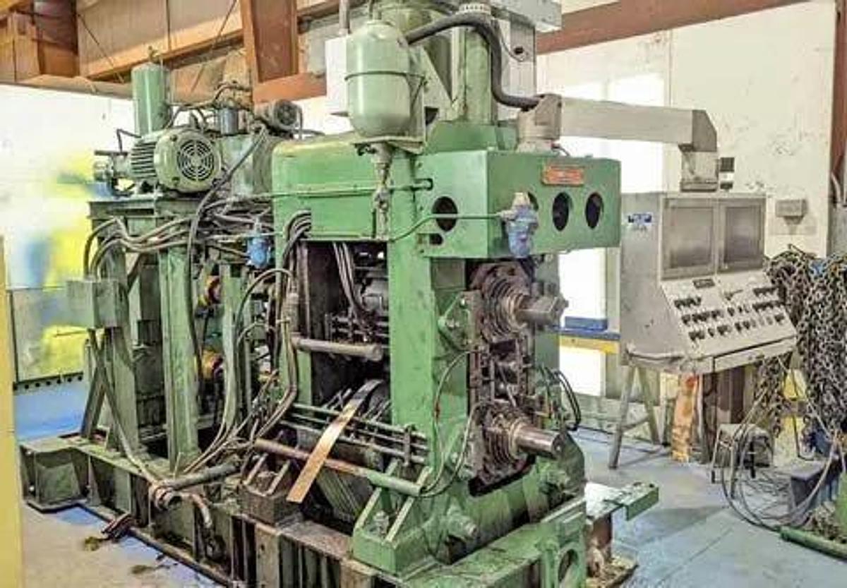 Used 4" X 12" X 16" MECO 4 HI NON REVERSING ROLLING MILL