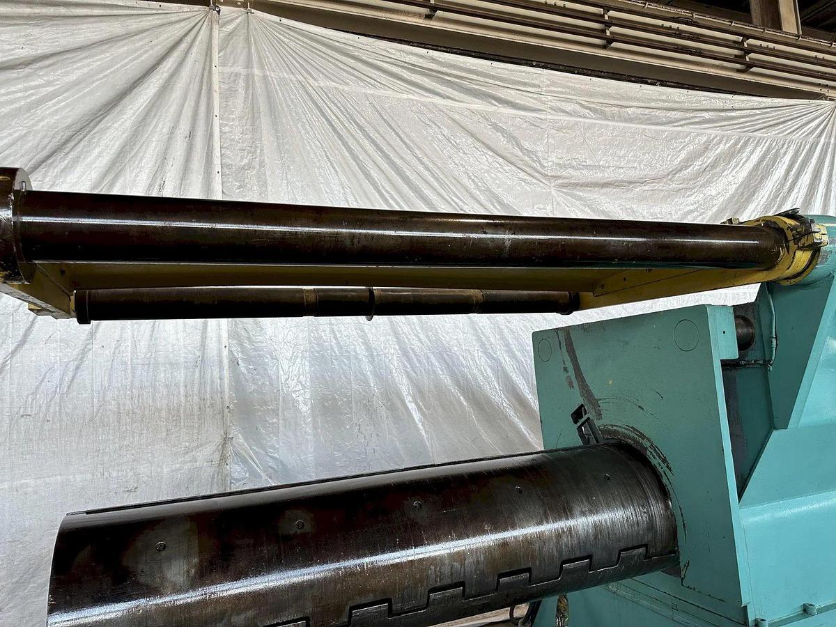 Used 84" x 80,000 Lbs. Yoder Recoiler