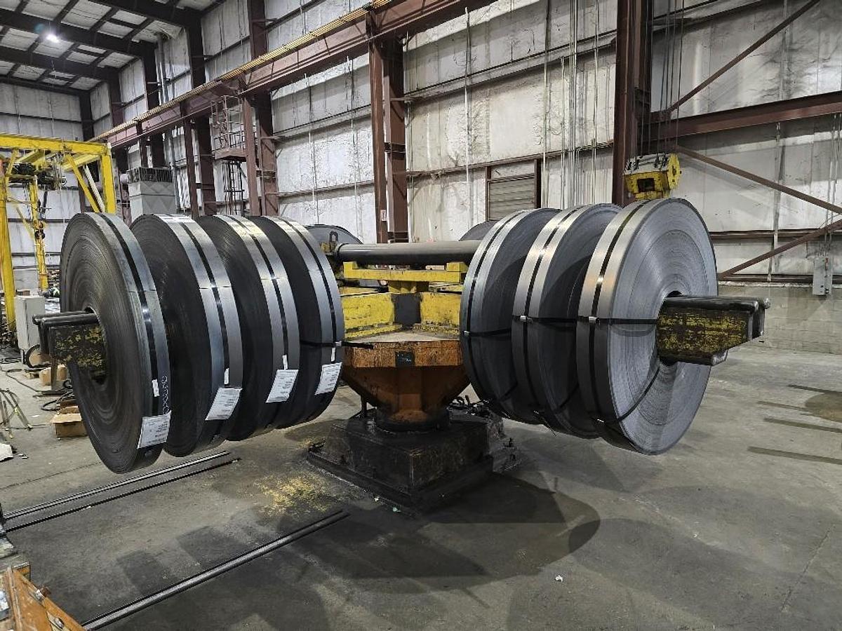 Used 60" x 1/2" x 60,000 Lbs. 