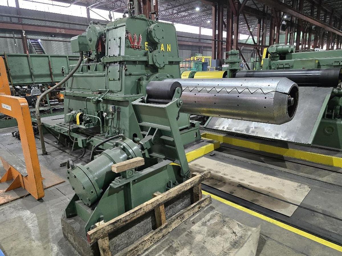 Used 72" x 50,000 Lbs. Wean Uncoiler