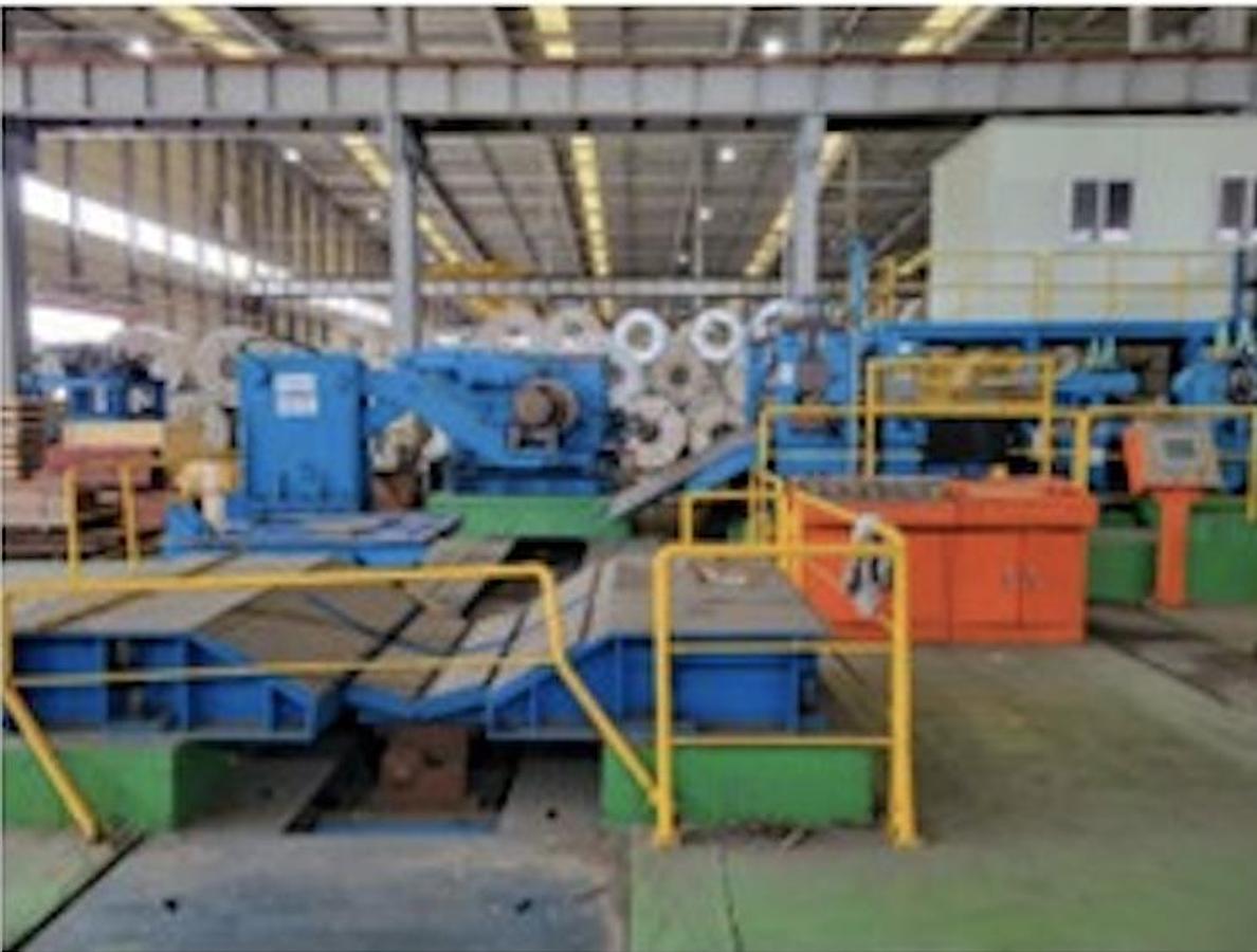 Used 63” x 0.079” x 28,000 Lb Tension Leveling Line