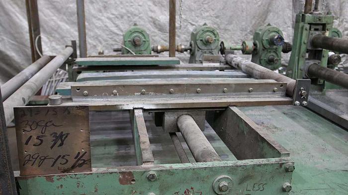 Used 13 STANDS X 3" X 44" BRADBURY ROLLFORMER