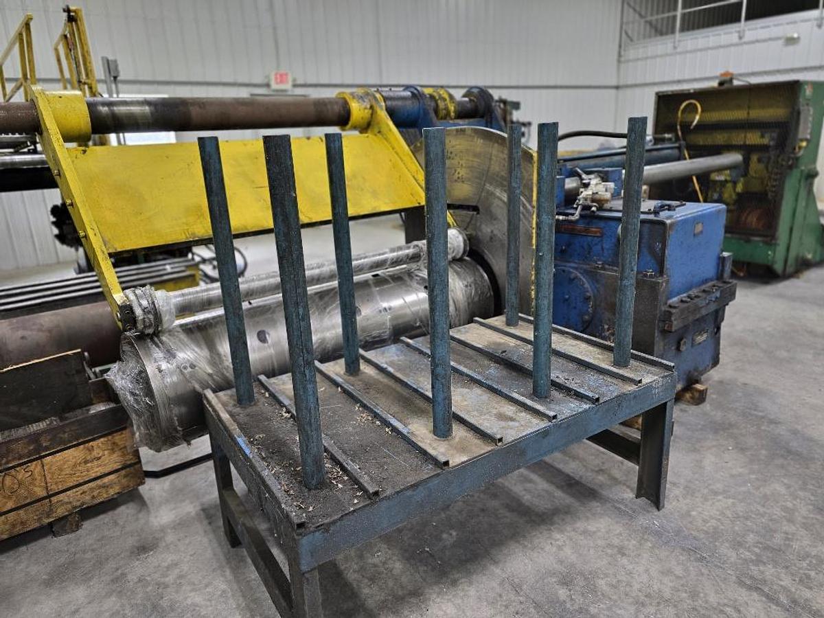 Used 60” x 0.250” x 50,000 lb Pro-Eco Slitting Line