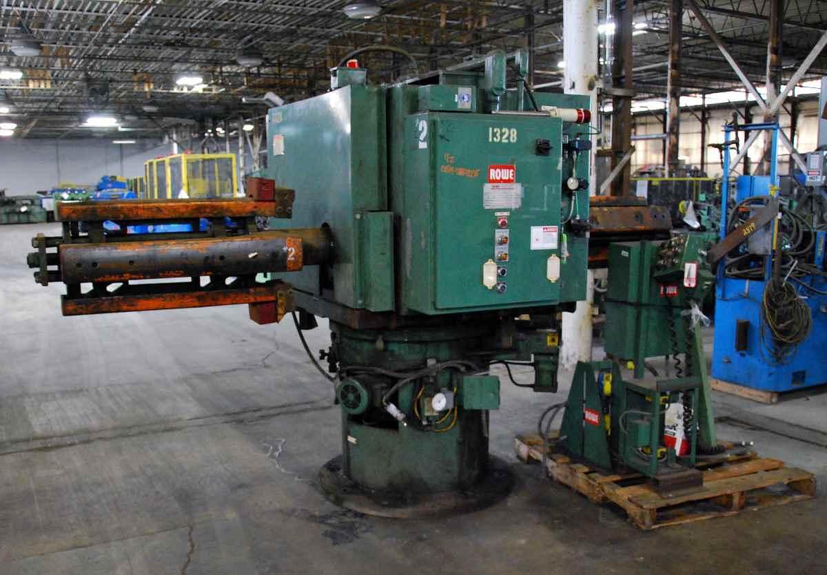 Used 30” x 10,000 Lb Rowe Double Uncoiler