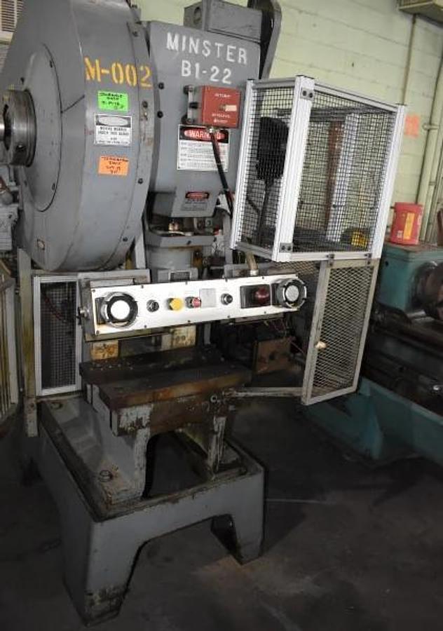 Used Minster 22 Ton High-Speed Press