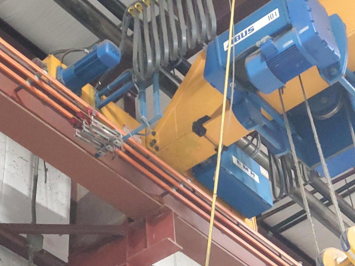 Used 10 Ton x 47’ ABBUS Bridge Crane with EMH Hoist