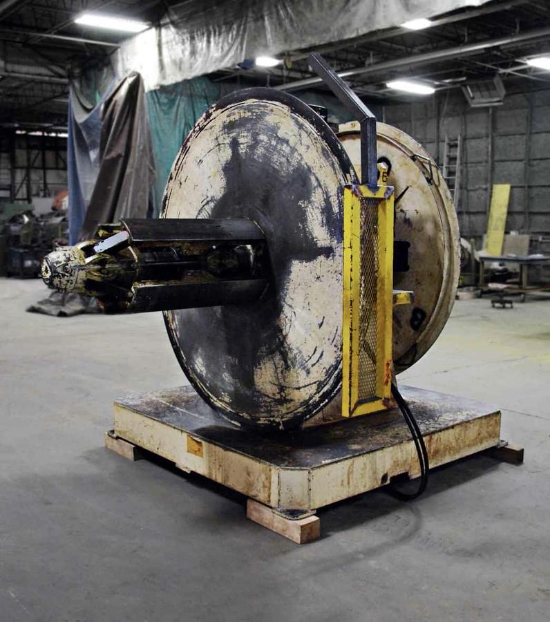 Used 10,000 Lb. x 24" Michigan Roll Form Double Uncoiler