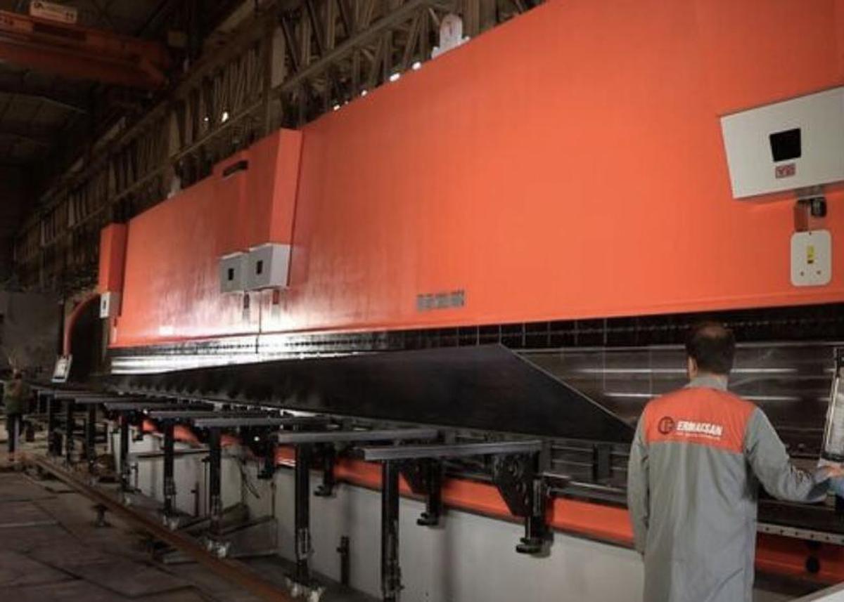 Used 2022 Ermakstan Power Bend Tandem 14200-1000 Ton Press Brake