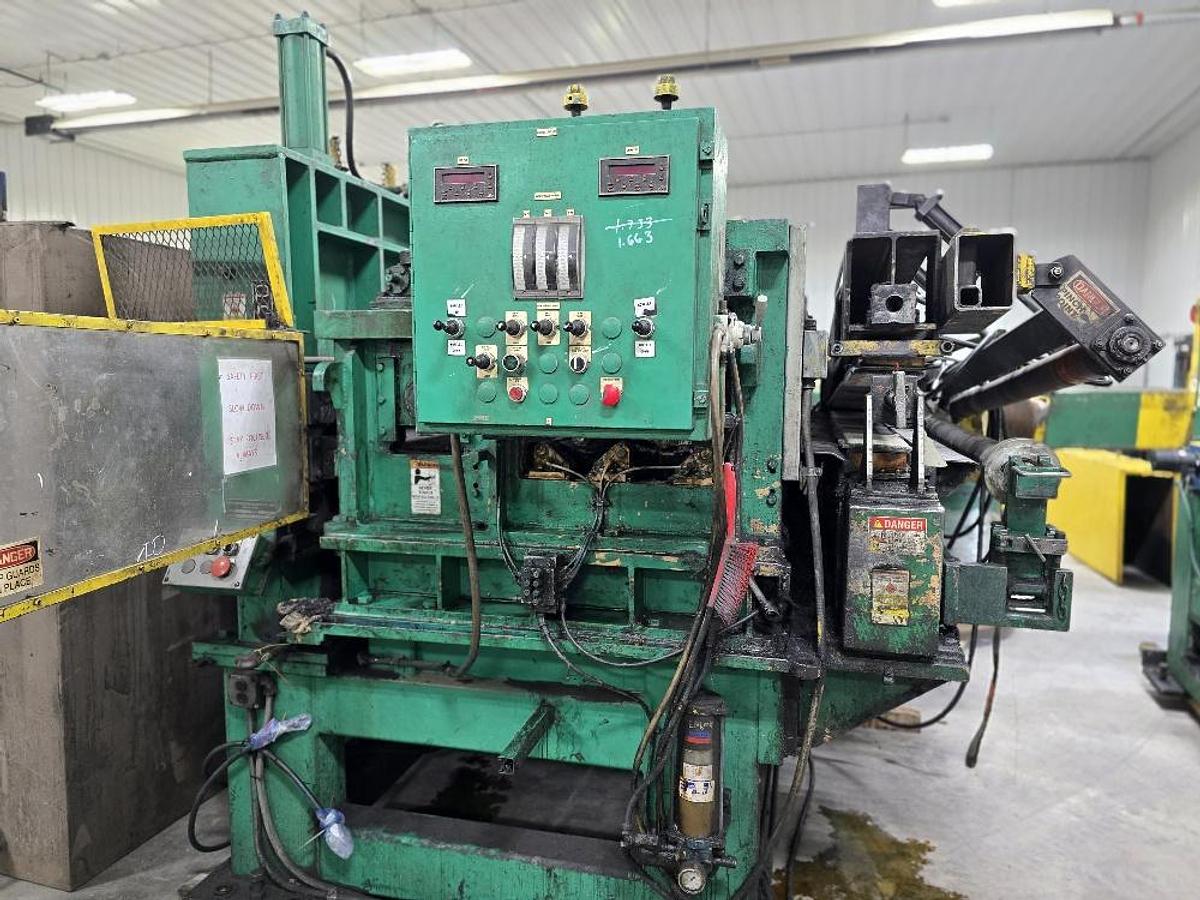 Used 60” x 0.250” x 50,000 lb Pro-Eco Slitting Line