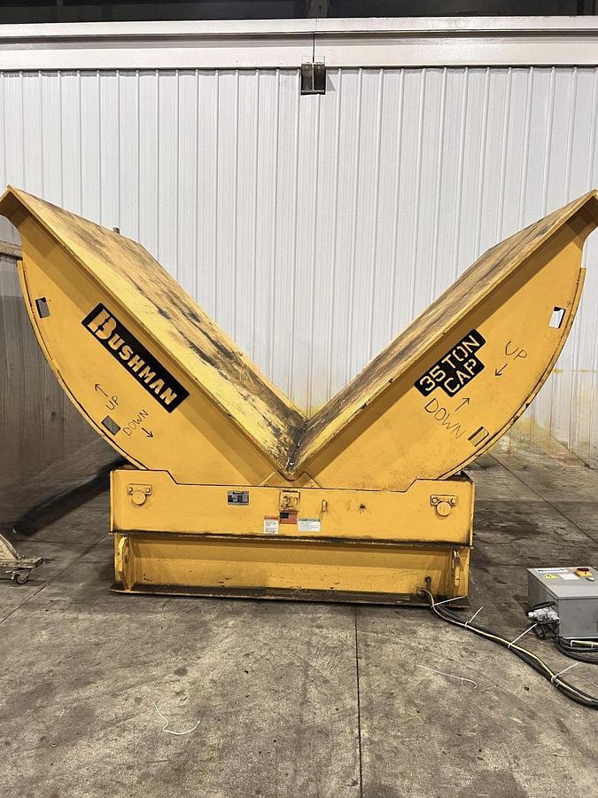 Used 70,000 Lb Bushman Coil Upender