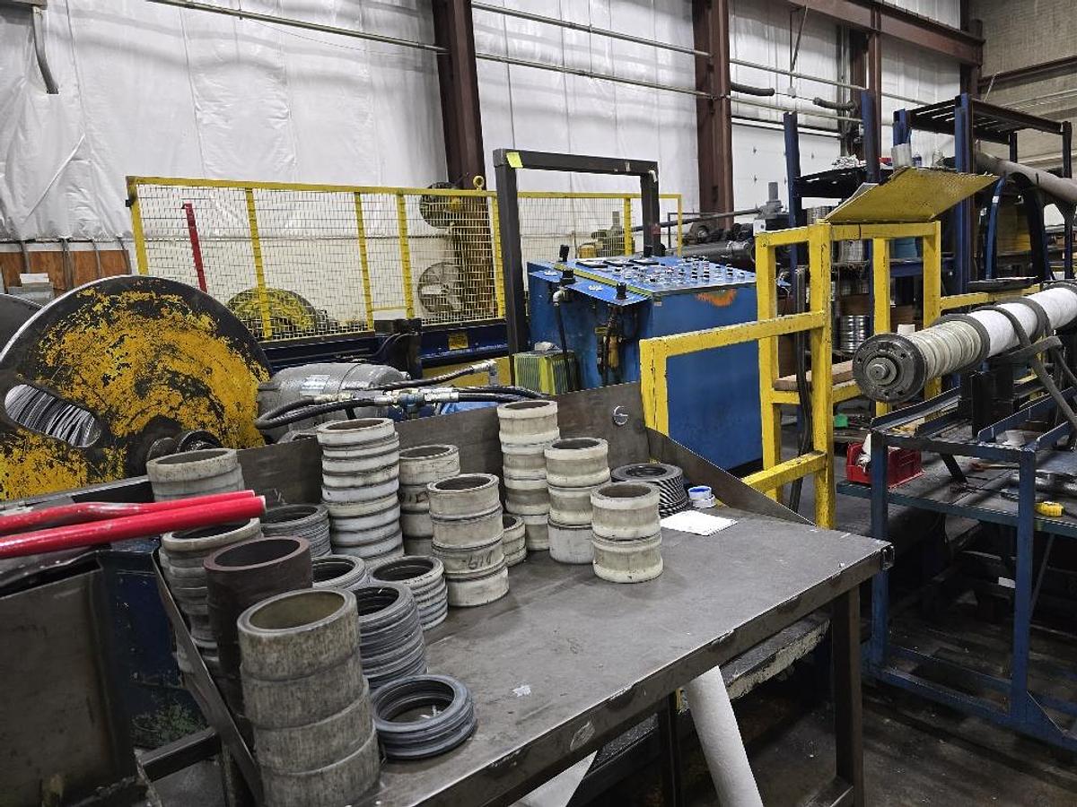 Used 60” X 50,000 Lb Braner Slitting Line