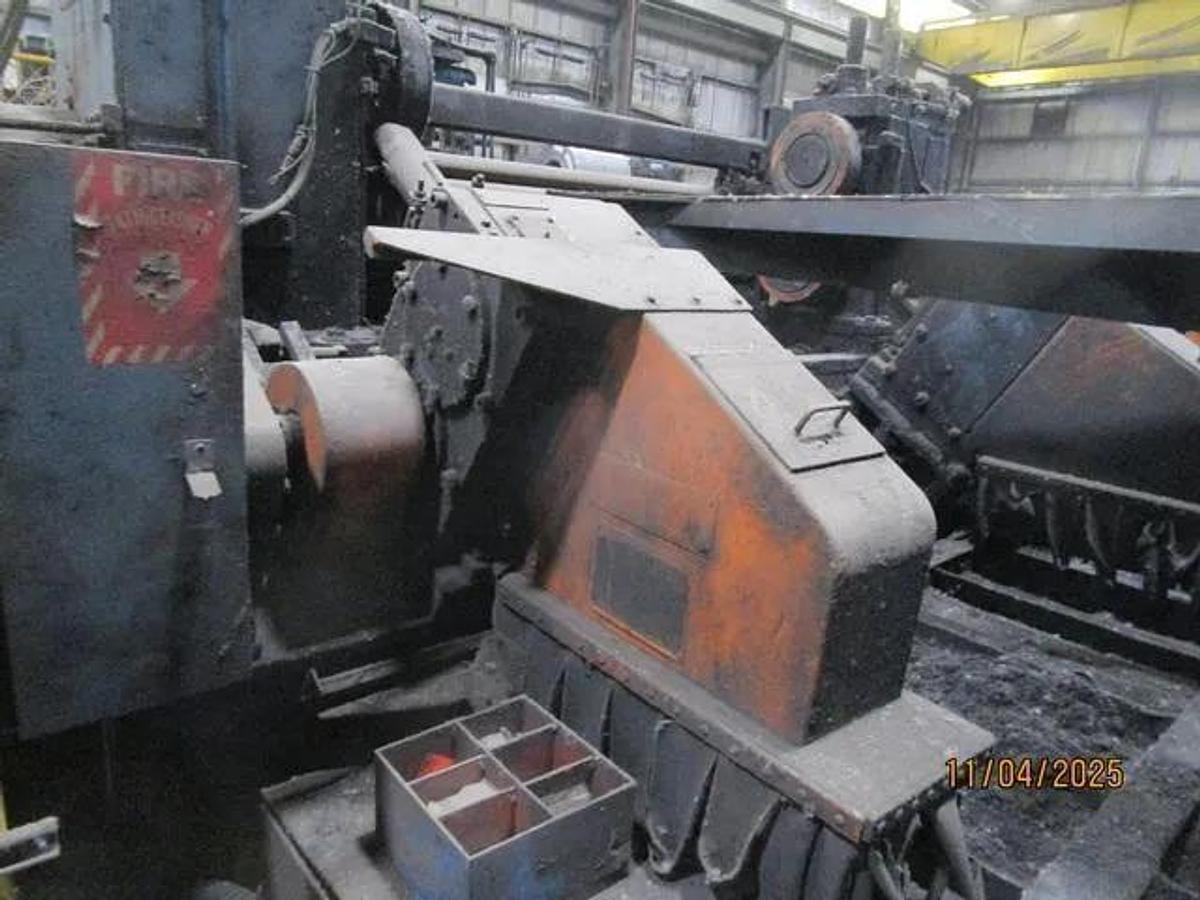 Used 72" x .250" x 80,000 Lb Bradbury Cut-To-Length Line