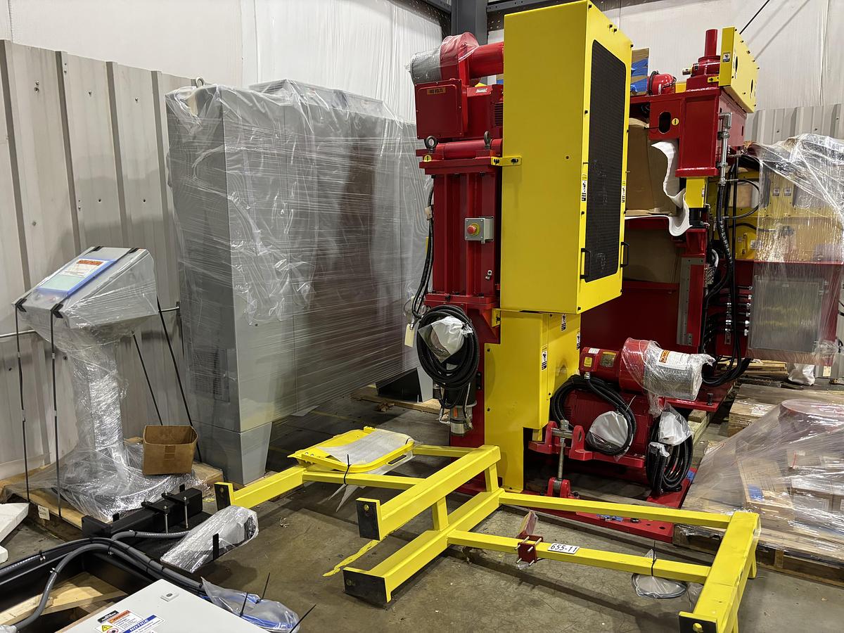 Used 63” X 0.079” Red Bud Cut-to-Length Line