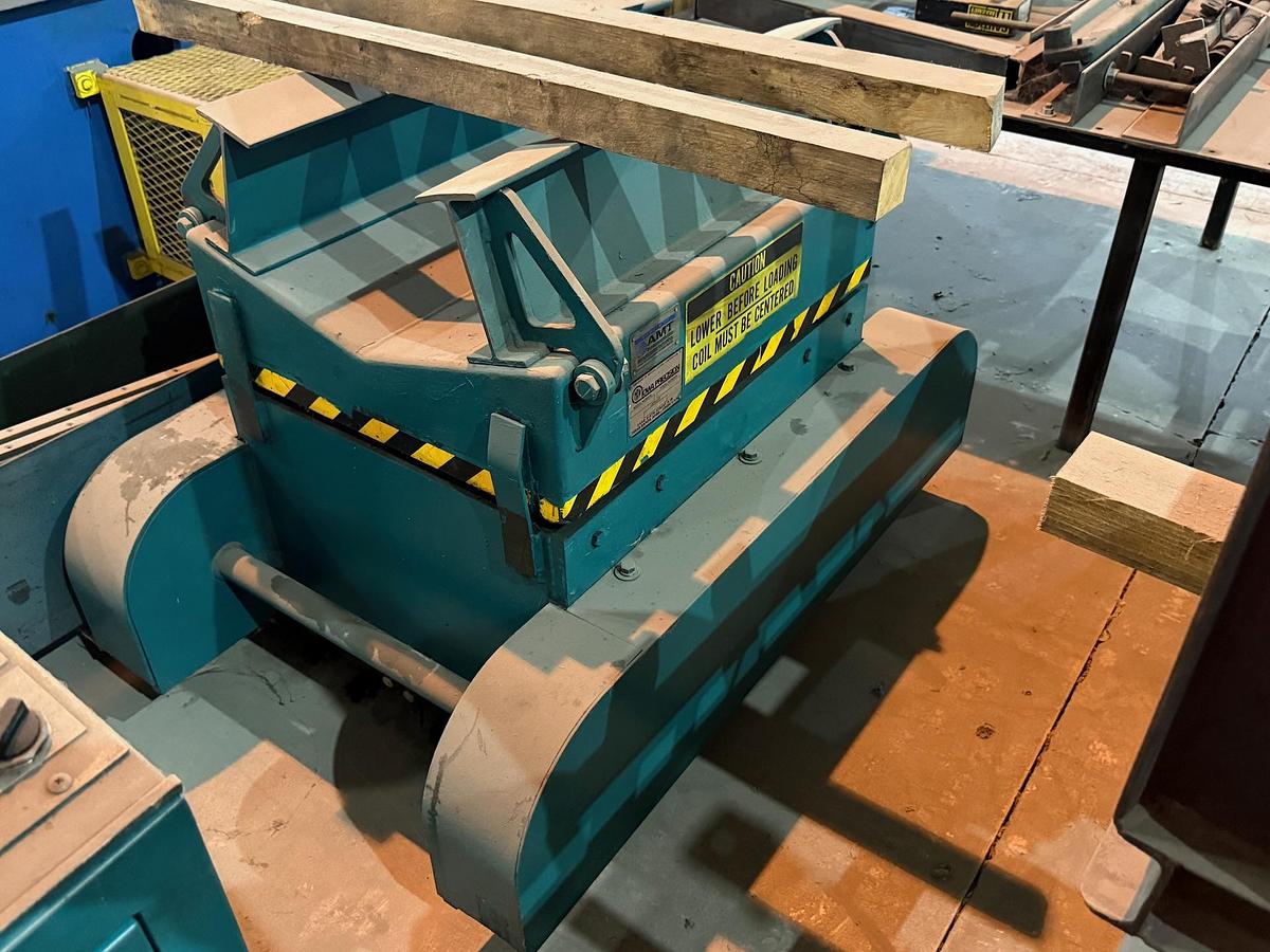 Used 72” x .075” x 20,000# Iowa Precision Multi-Blanking / Cut-To-Length Line