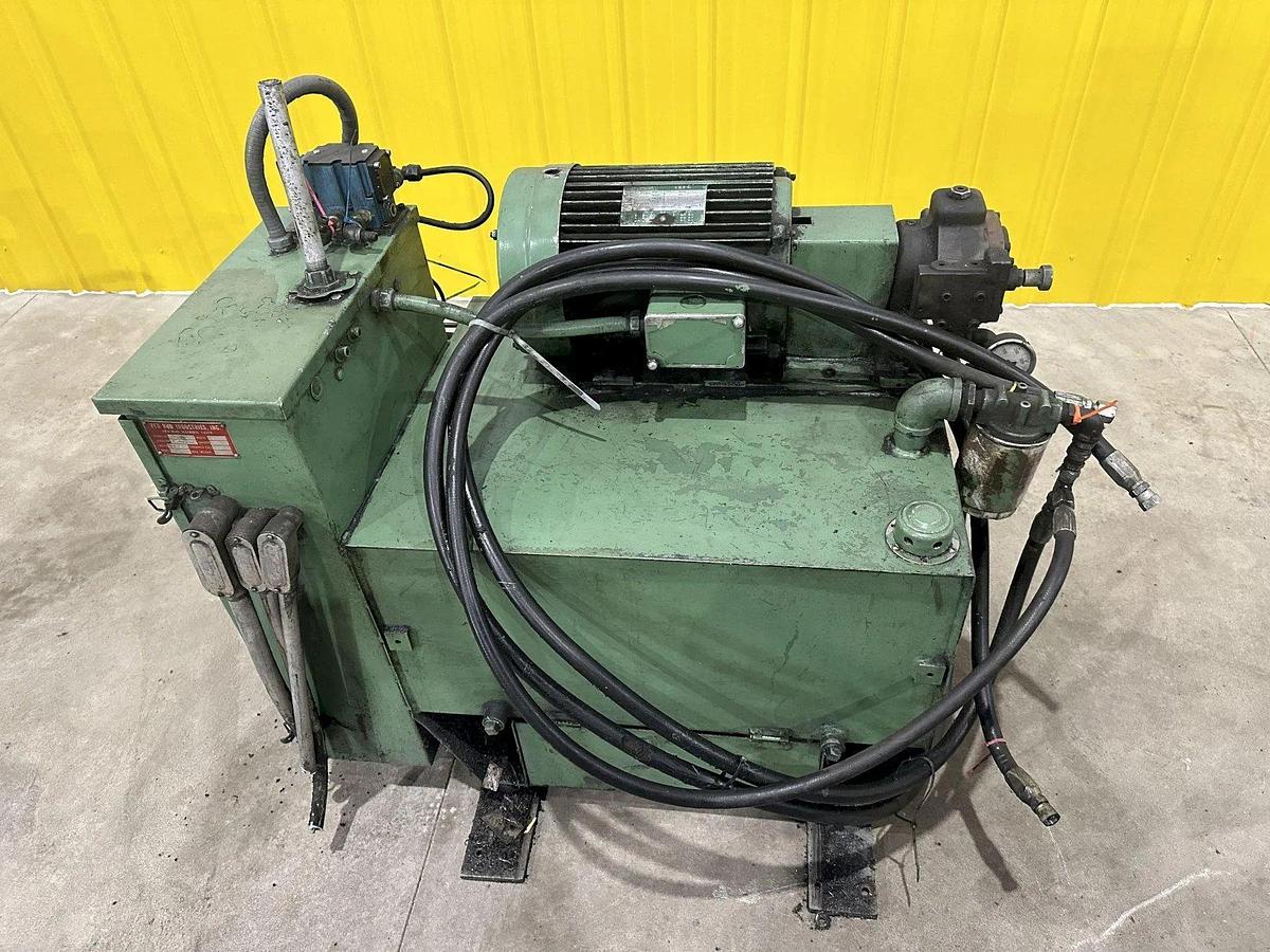 Used 20,000 LB X 48" RED BUD RBI MODEL #RM48-20S COIL REEL UNCOILER & CAR