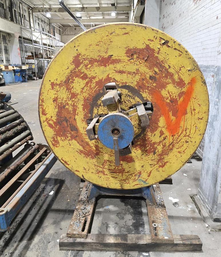 Used 4,000 Lb. x 12" Littell Motorized Single Uncoiler