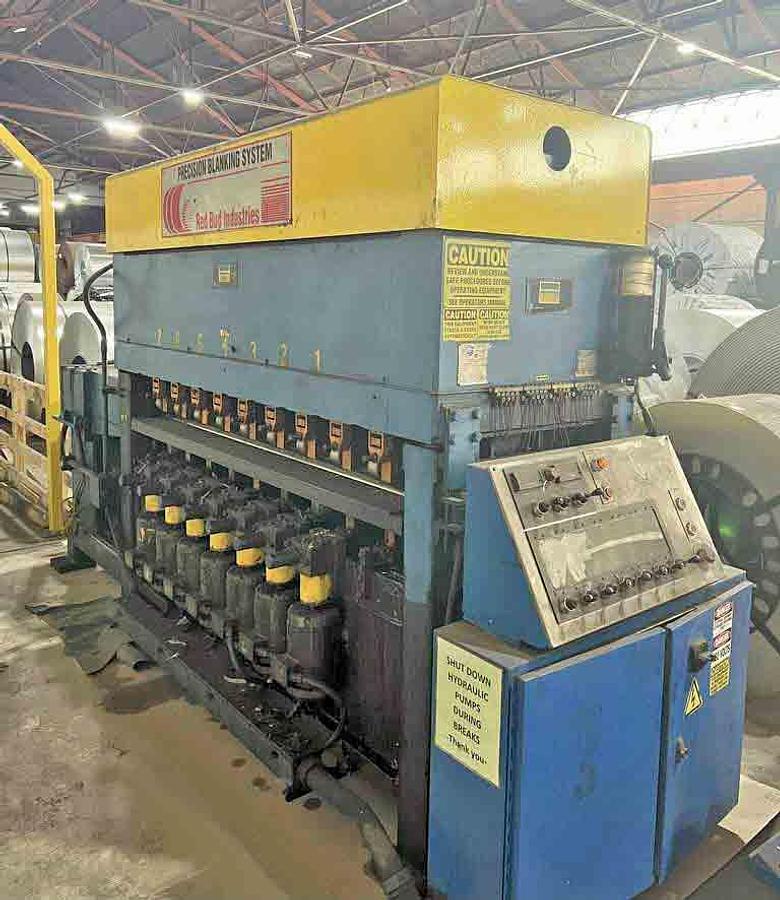 Used 72" x 0.135" 5HI Herr-Voss Precision Leveler