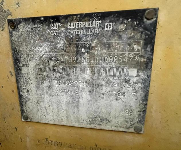 Used 2004 Caterpillar 928G