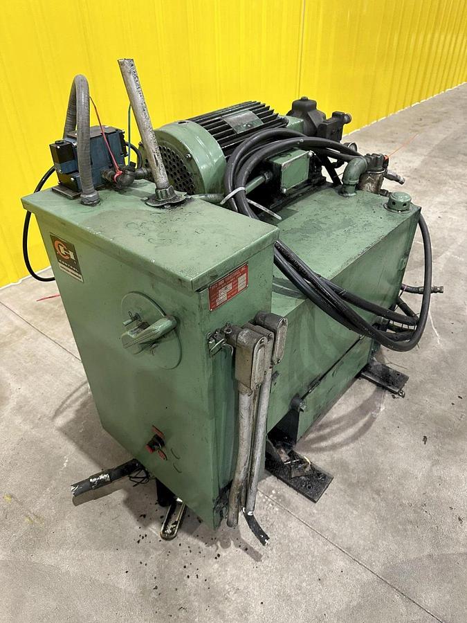 Used 20,000 LB X 48" RED BUD RBI MODEL #RM48-20S COIL REEL UNCOILER & CAR