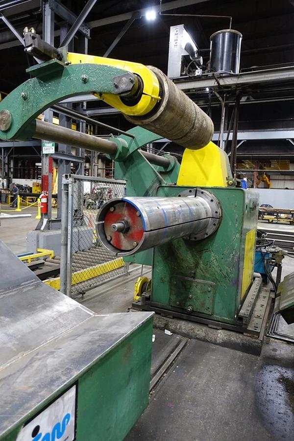 Used 60" x 30,000 Lb.s Cincinnati Uncoiler