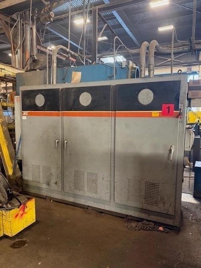 Used 72" x .187" x 50,000Lb Braner Loop Slitting Line