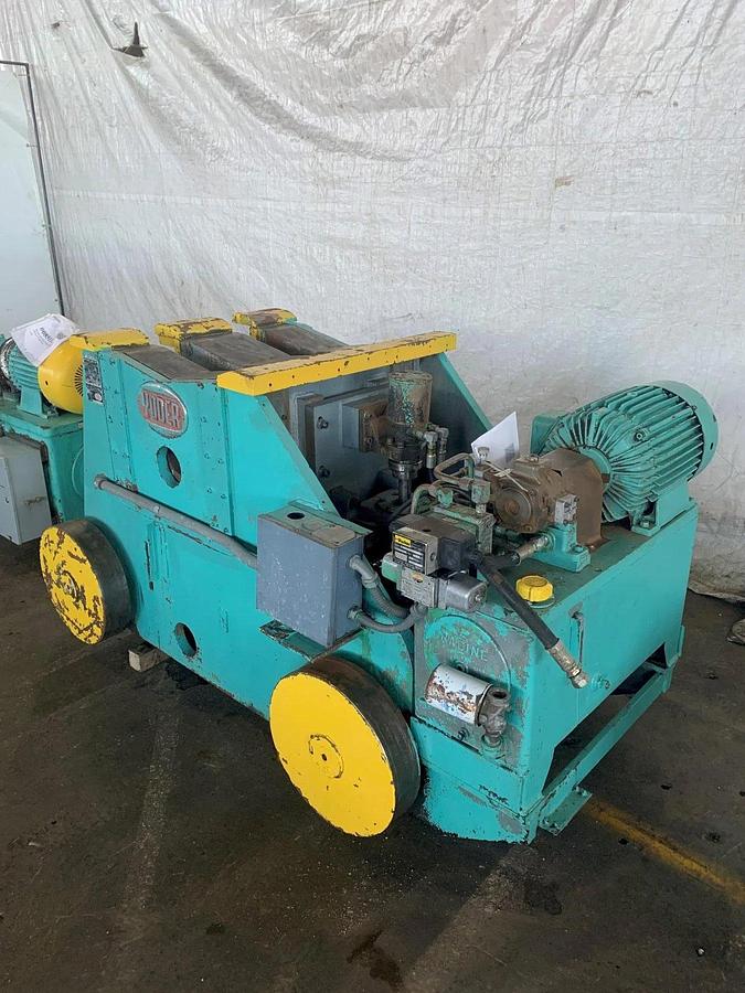 Used 84" x 80,000 Lbs. Yoder Recoiler