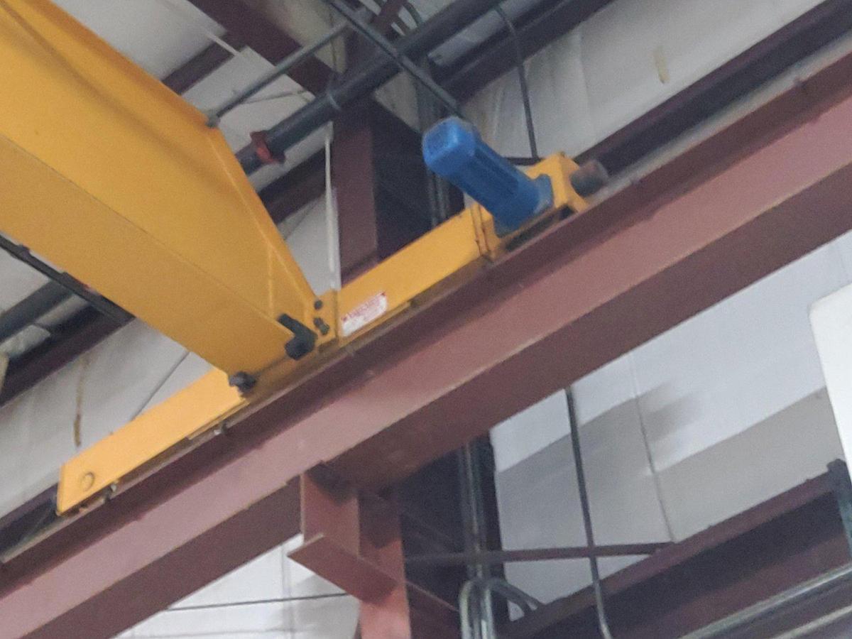 Used 10 Ton x 47’ ABBUS Bridge Crane with EMH Hoist