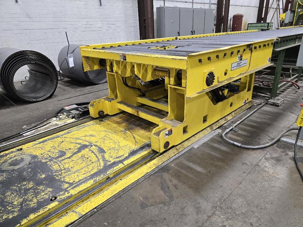Used 72" x 12,000 Lb. Pomacon Banding Line