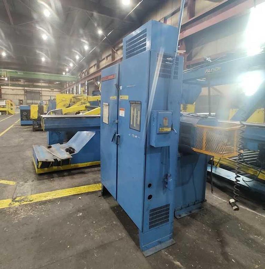 Used 60" x .188" x 40,000 Lb. Loopco Slitting Line