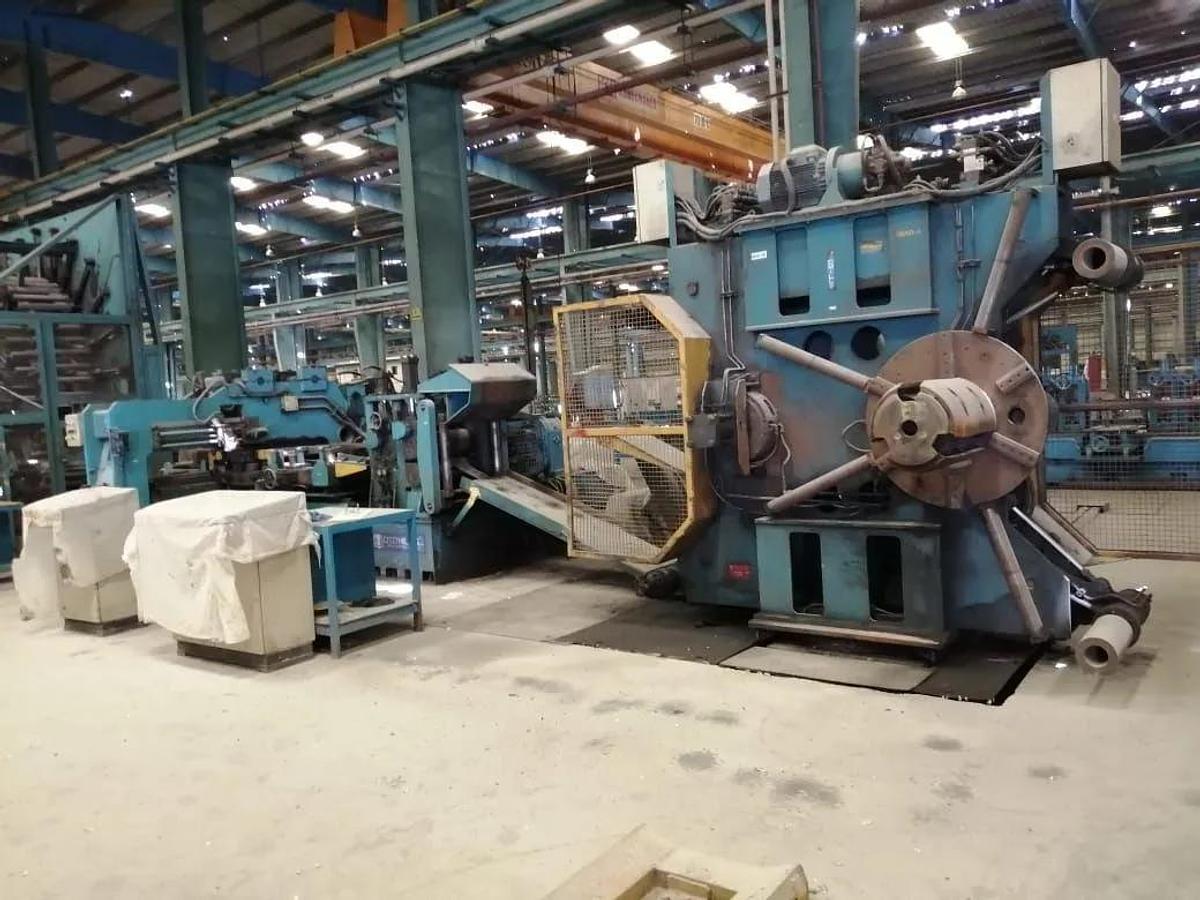 Used 6.5" x .280" OTO Mills Tube Mill Line