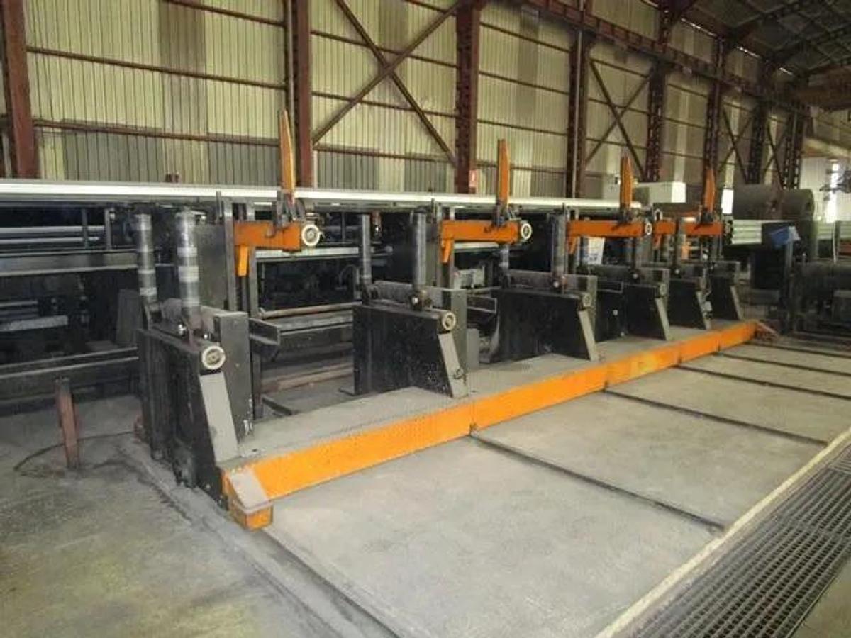 Used 100 mm x 100mm VAI / SEUTHE Direct Forming Tube Welding Line