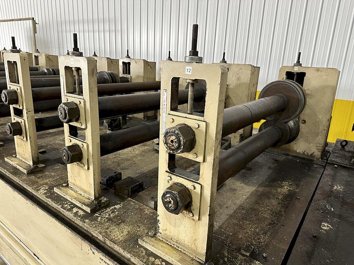 Used 18 STAND X 4" X 60"W BRADBURY MODEL #03-60-18 ROLLFORMER