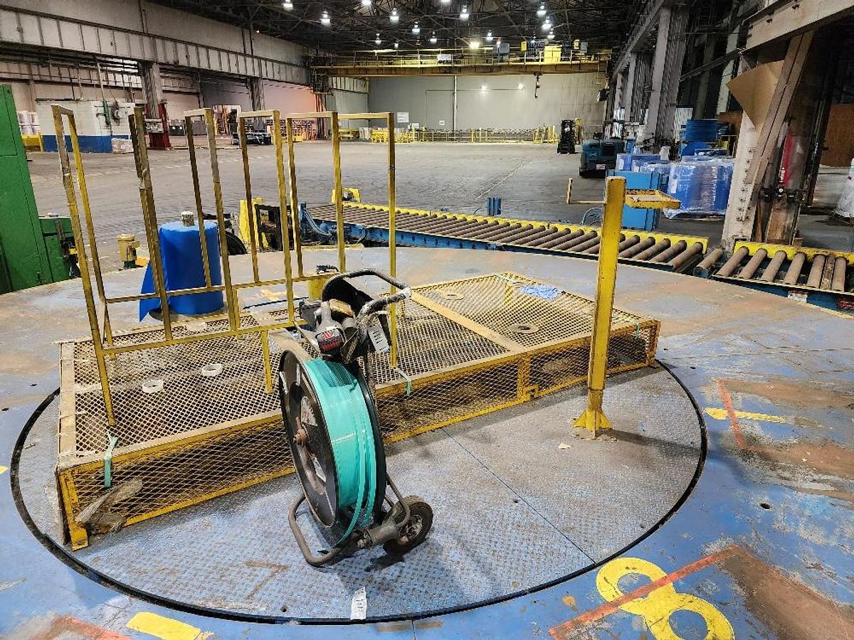 Used 72" OD x 10,000 Lbs. Stamco Banding Line