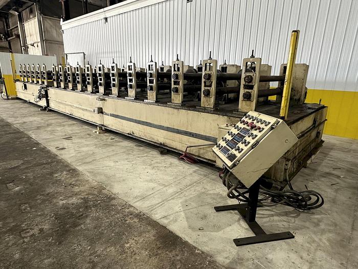 Used 18 STAND X 4" X 60"W BRADBURY MODEL #03-60-18 ROLLFORMER