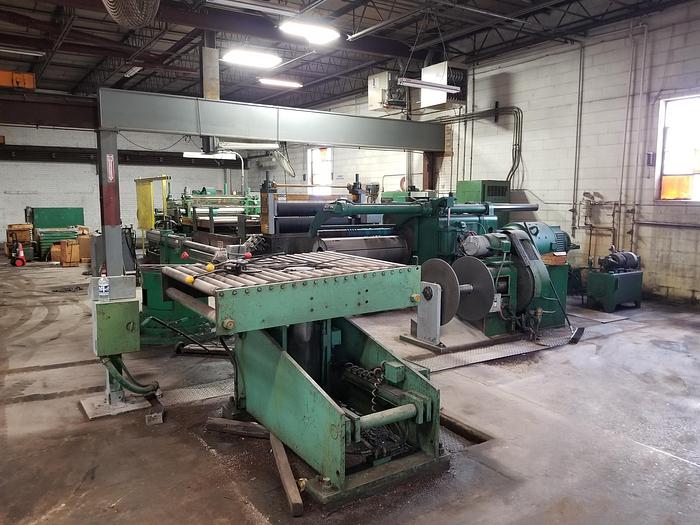 Used 48" x 20,000 Lb. Slitting Line (Used)