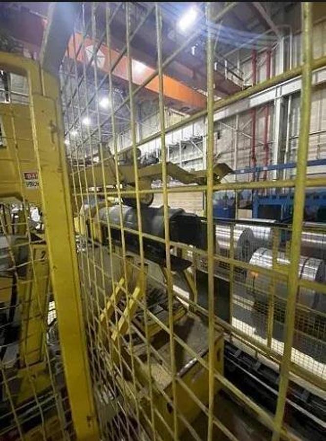 Used 48” x 50,000 Lb AFCO Coil Feed Line