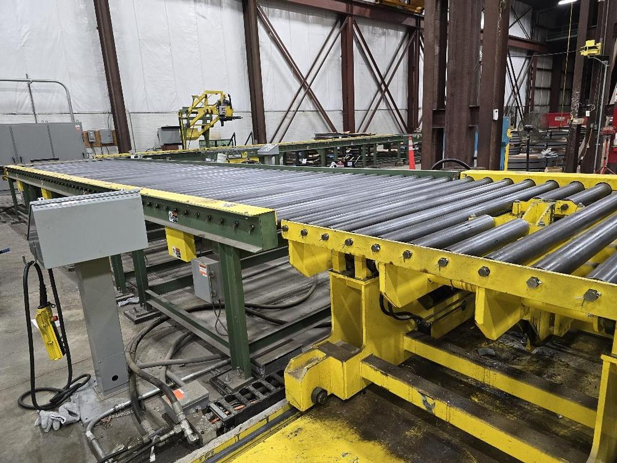 Used 72" x 12,000 Lb. Pomacon Banding Line